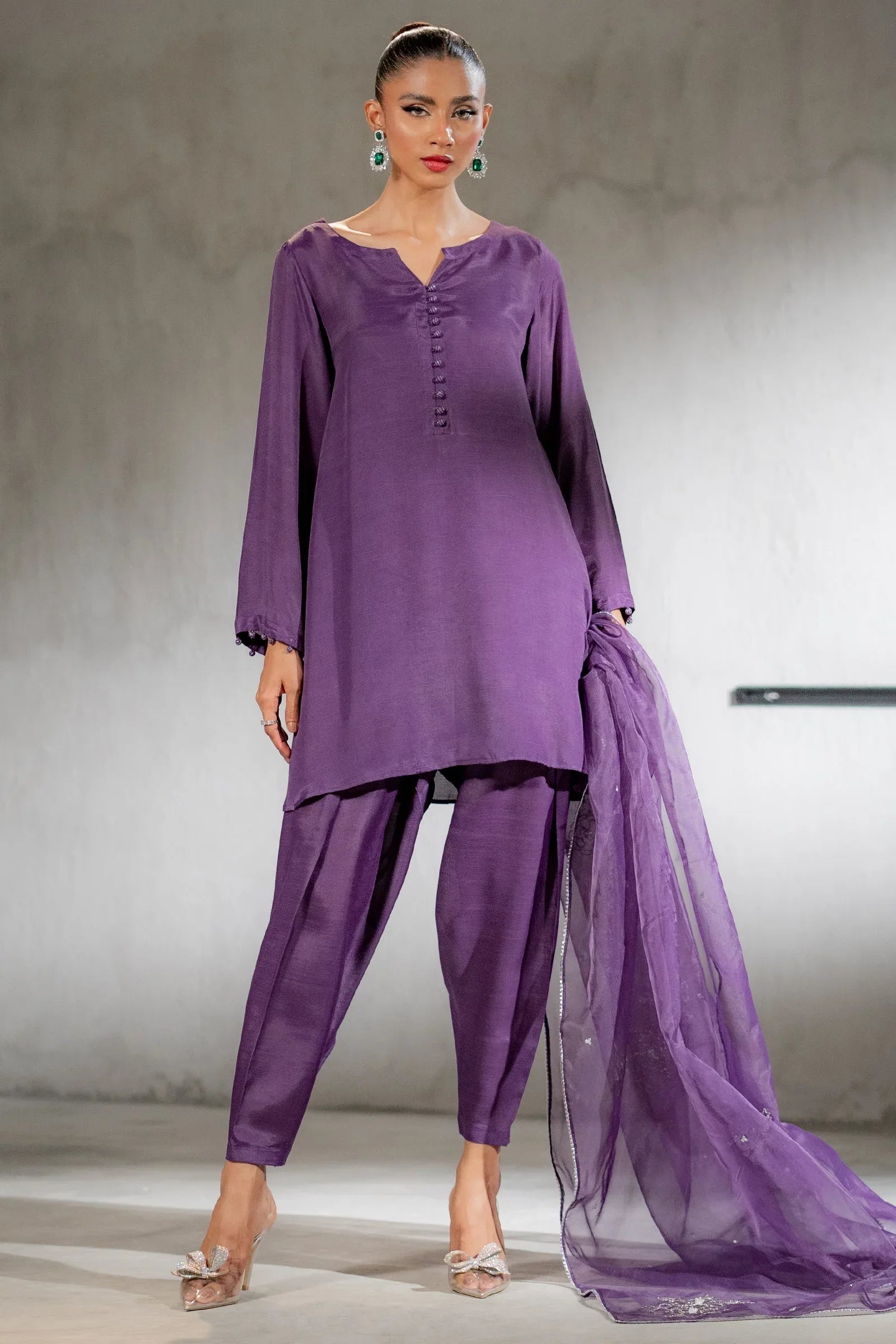 Ego | Diva Premium | JHALAK 3 PIECE - Aqsa Fabrics