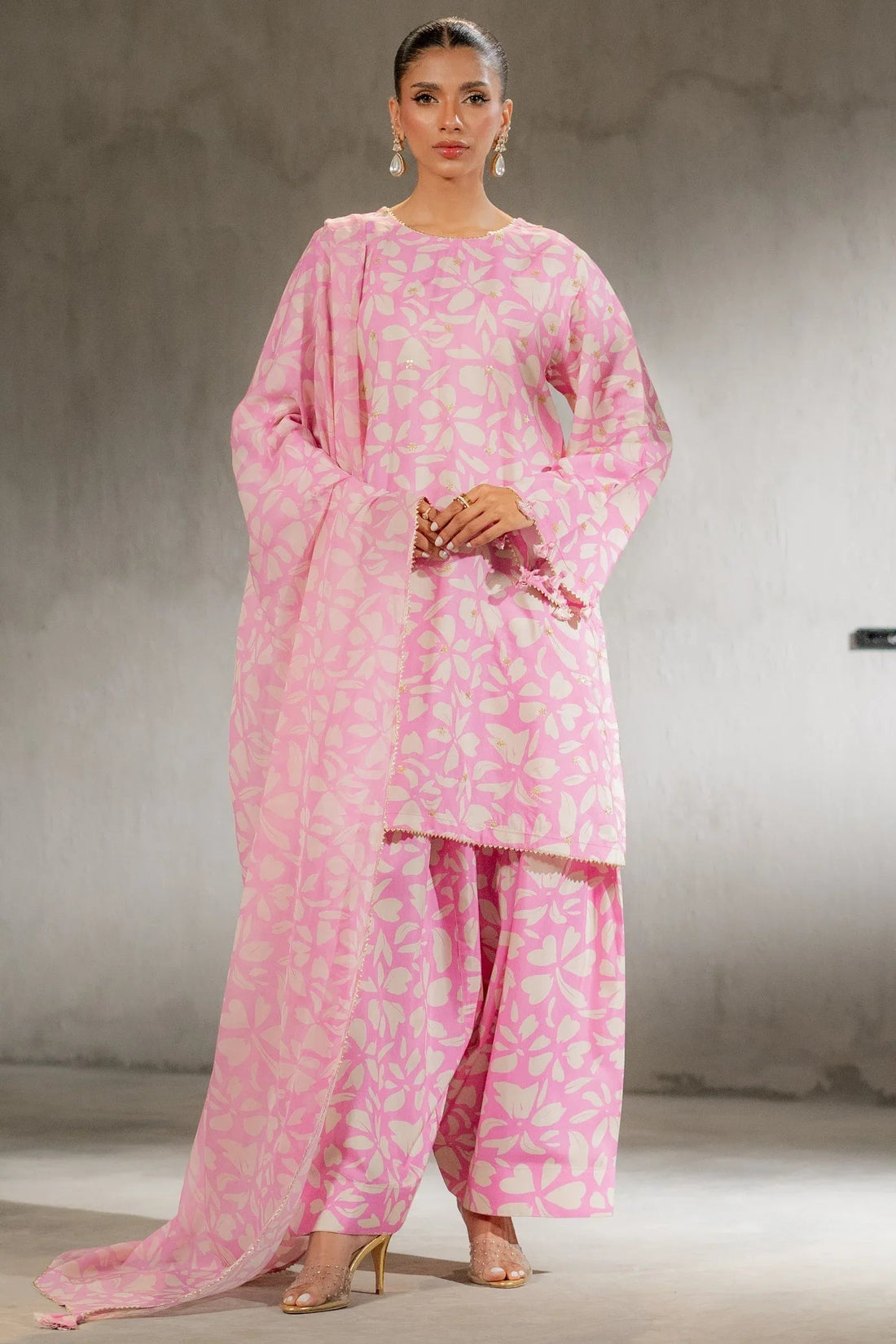 Ego | Diva Premium | JHILMIL 3 PIECE - Aqsa Fabrics