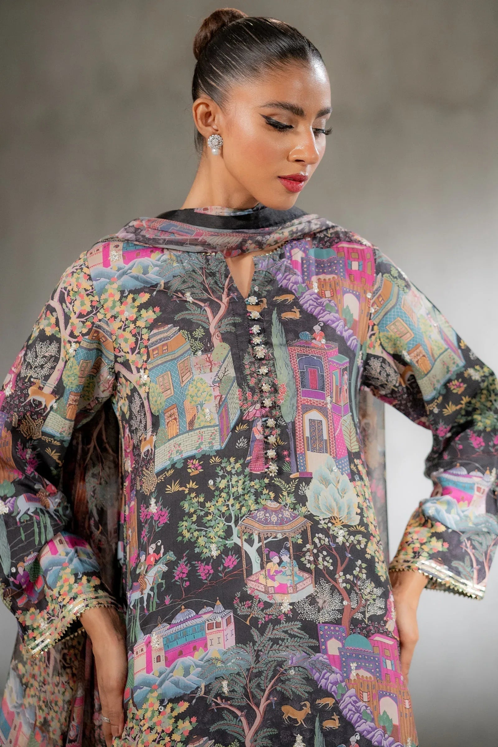 Ego | Diva Premium | KAHANI 3 PIECE - Aqsa Fabrics