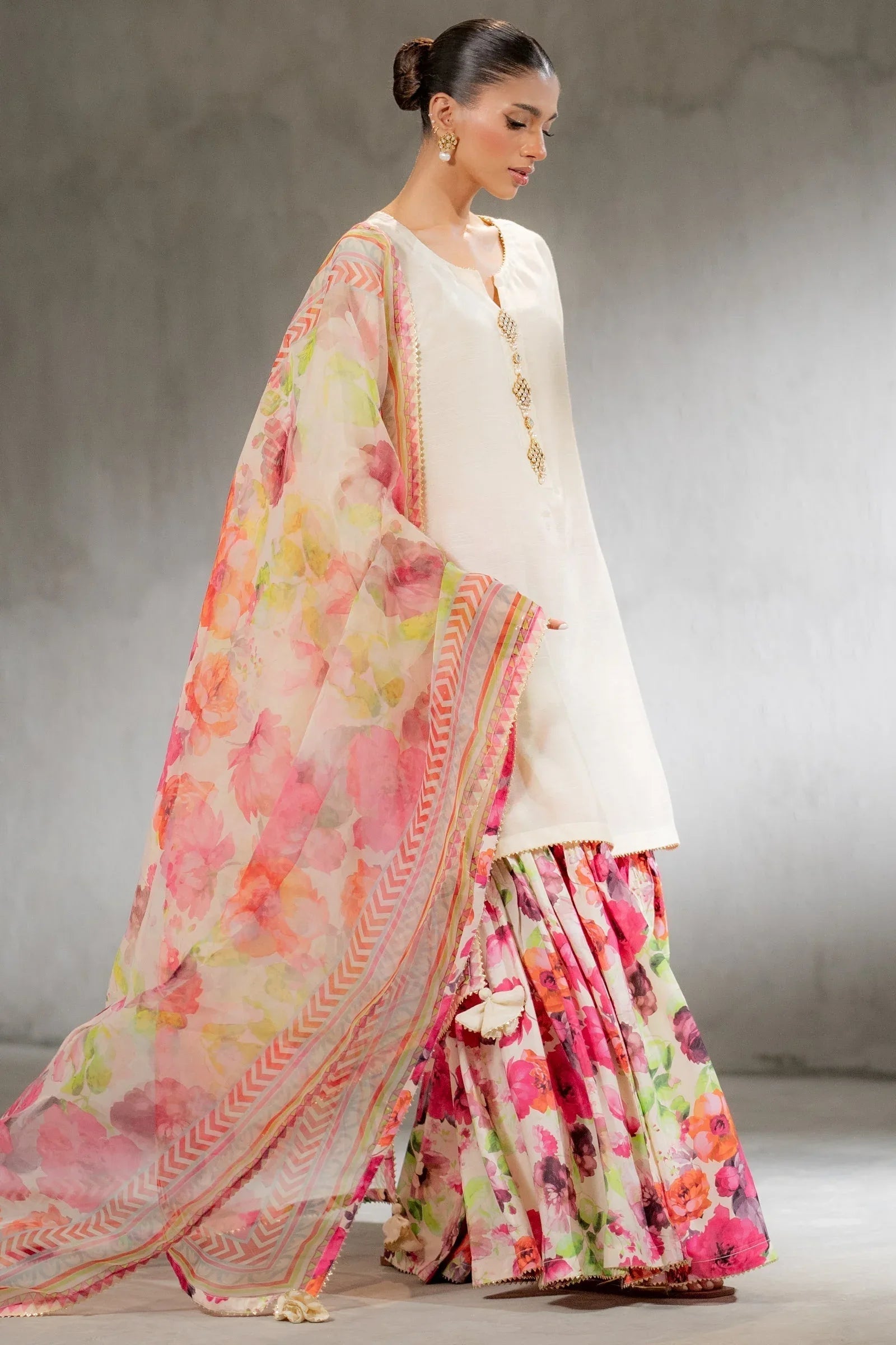 Ego | Diva Premium | FULL BLOOM 3 PIECE - Aqsa Fabrics