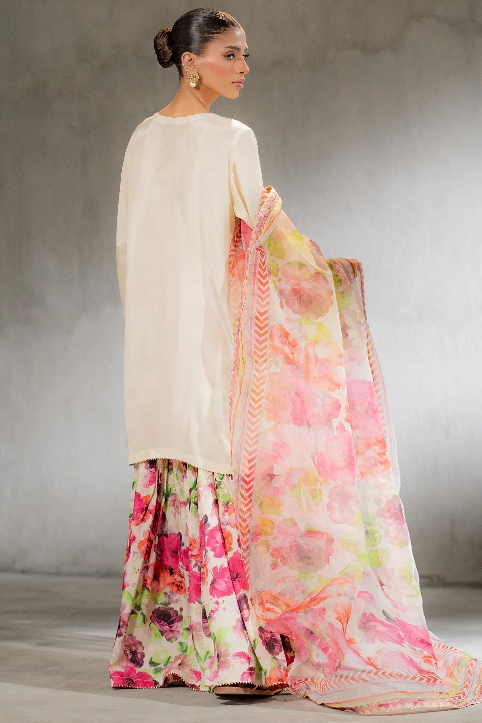 Ego | Diva Premium | FULL BLOOM 3 PIECE - Aqsa Fabrics