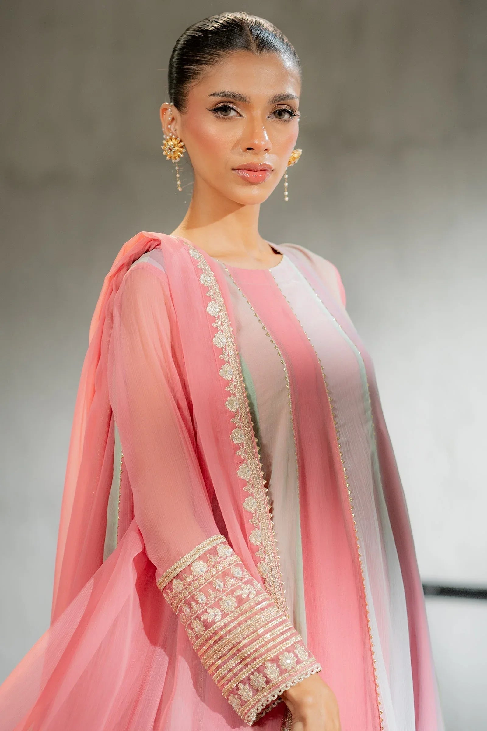 Ego | Diva Premium | FLOW 3 PIECE - Aqsa Fabrics