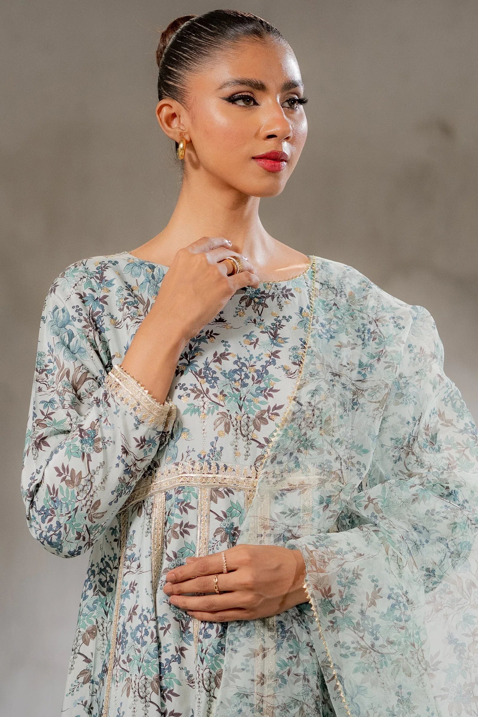 Ego | Diva Premium | SERENE 3 PIECE - Aqsa Fabrics