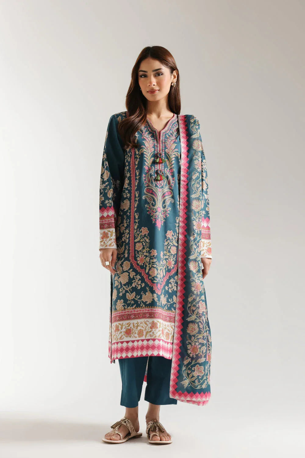 Ethnic | Spring Summer 25 | ES-15 - Aqsa Fabrics