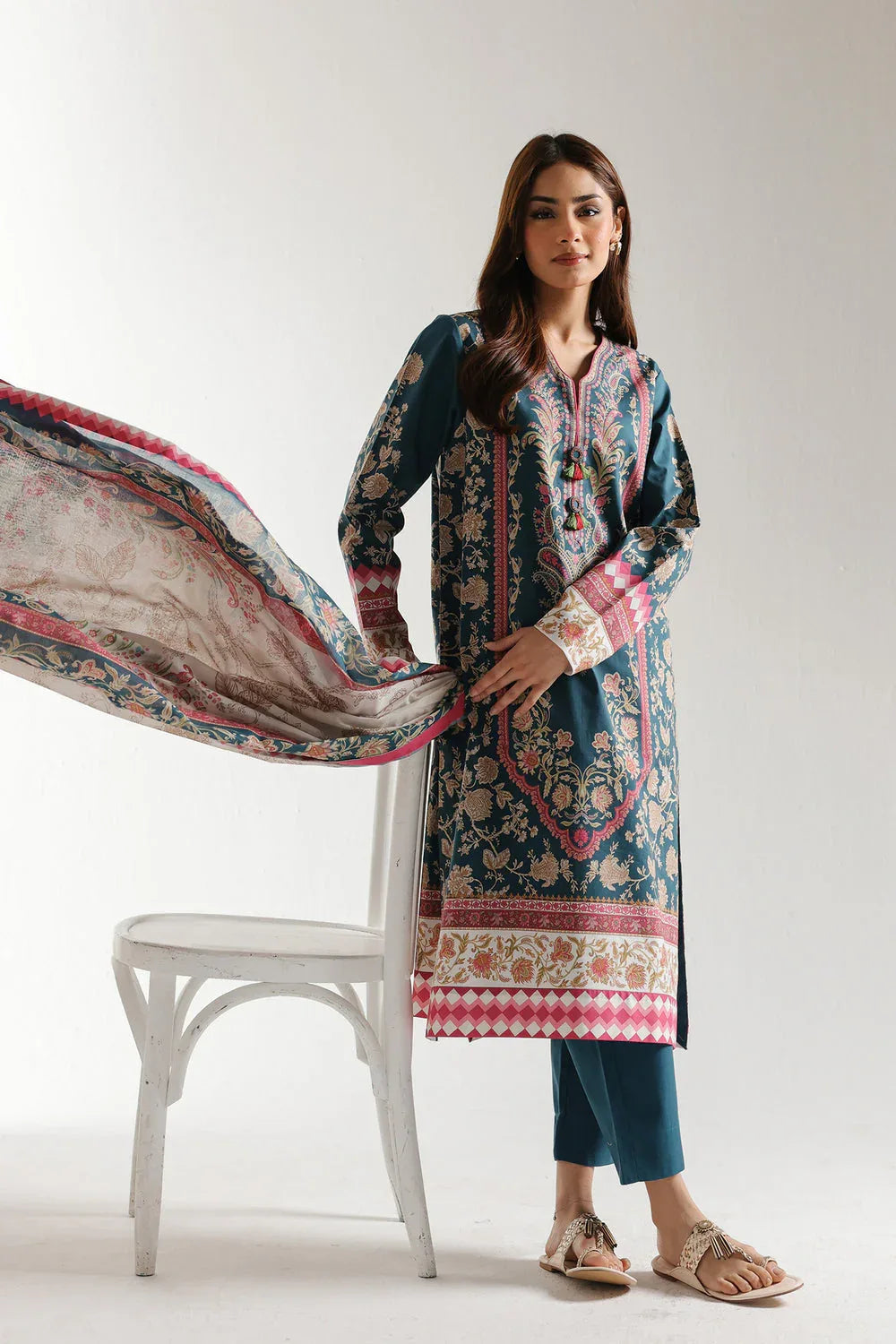 Ethnic | Spring Summer 25 | ES-15 - Aqsa Fabrics