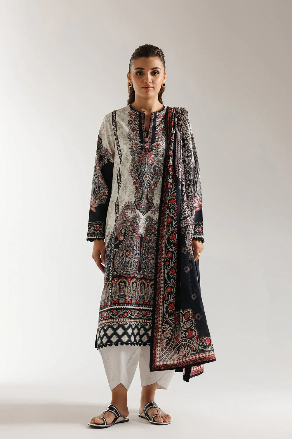 Ethnic | Spring Summer 25 | ES-08 - Aqsa Fabrics