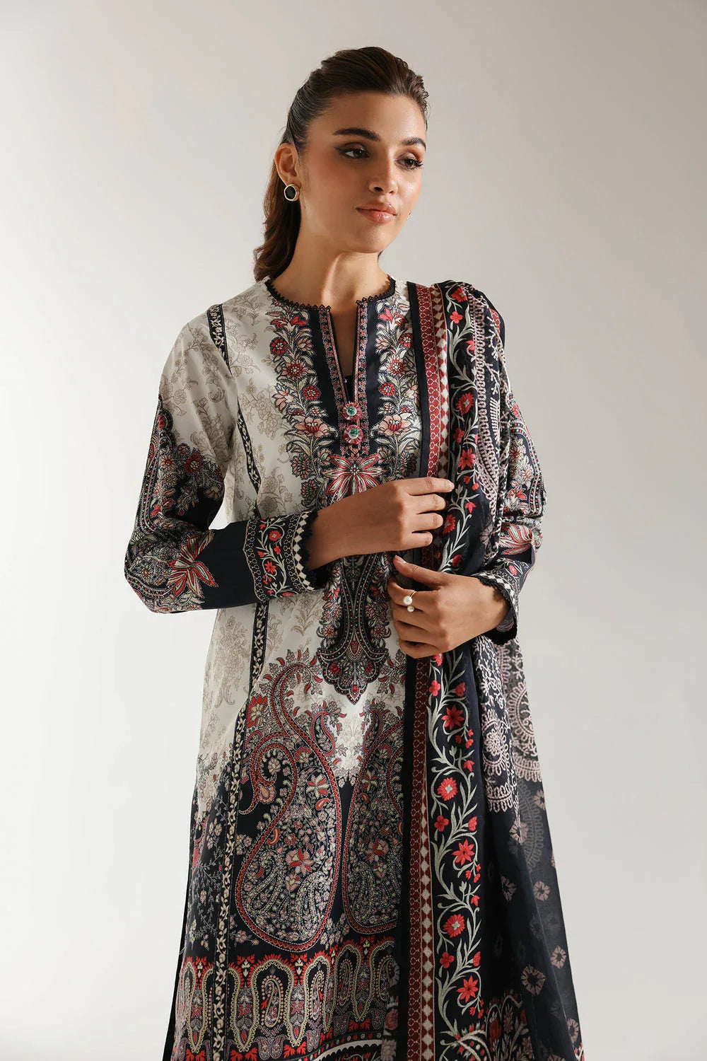 Ethnic | Spring Summer 25 | ES-08 - Aqsa Fabrics