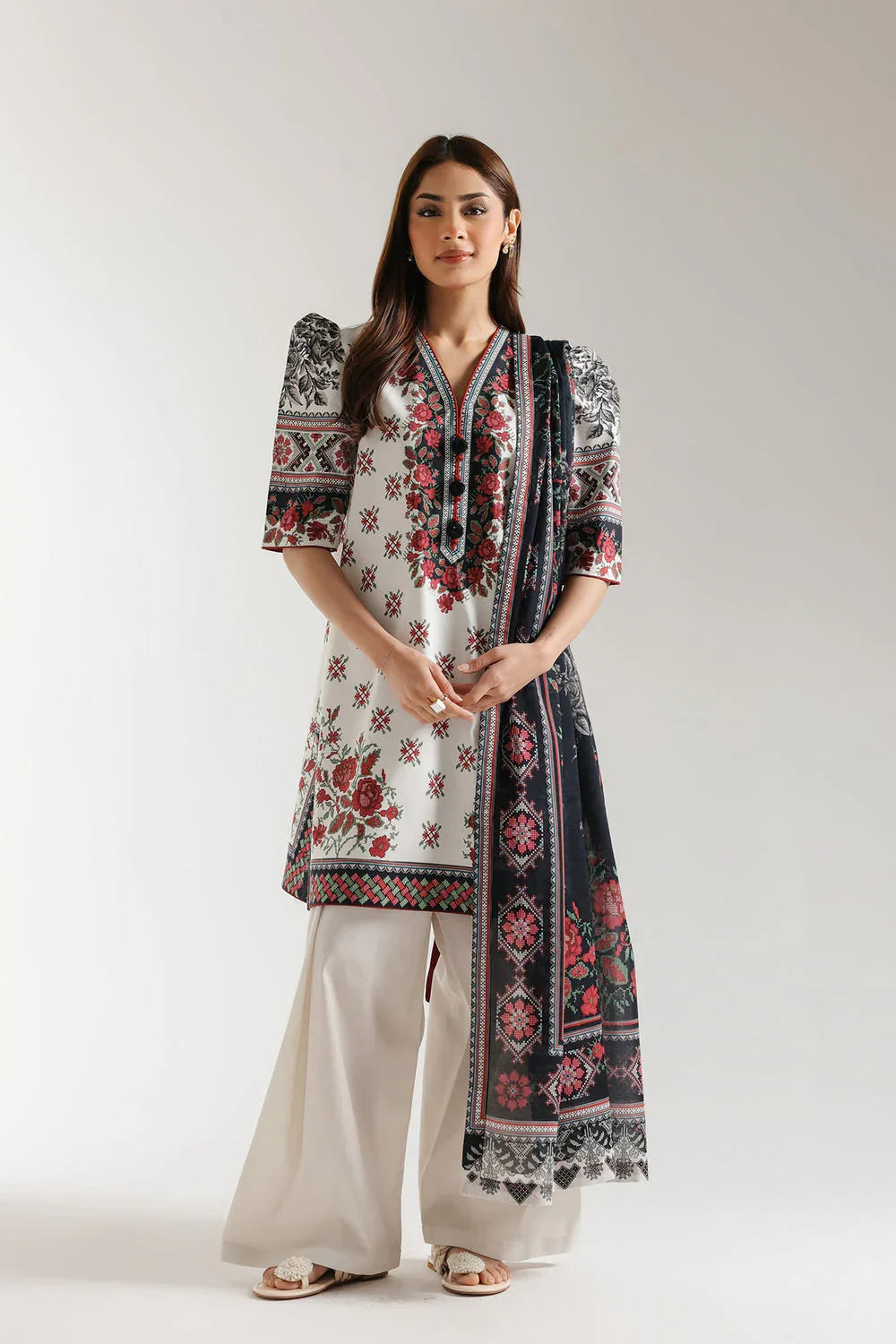 Ethnic | Spring Summer 25 | ES-09 - Aqsa Fabrics