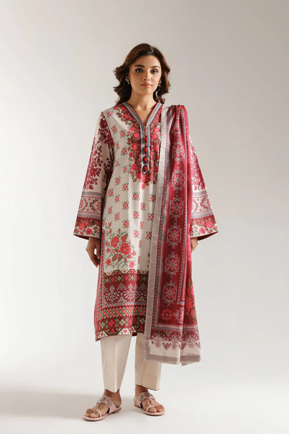 Ethnic | Spring Summer 25 | ES-07 - Aqsa Fabrics