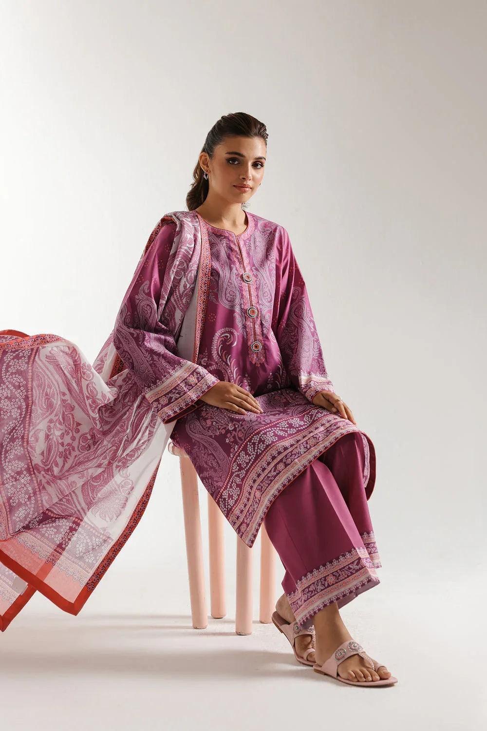 Ethnic | Spring Summer 25 | ES-11 - Aqsa Fabrics