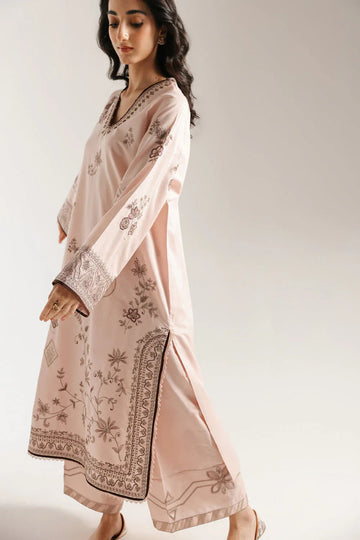 Ethnic | Rozana Collection 25 | Embroidered Dress 15A - Aqsa Fabrics