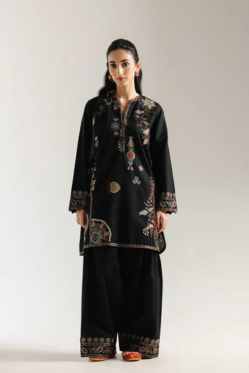Ethnic | Rozana Collection 25 | Embroidered Dress 07A - Aqsa Fabrics