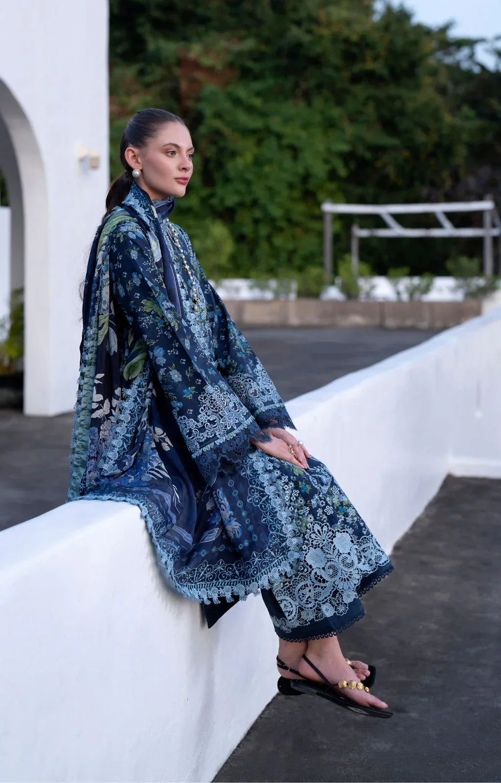 AJR Couture | Printakari Lawn 25 | Eden - Aqsa Fabrics