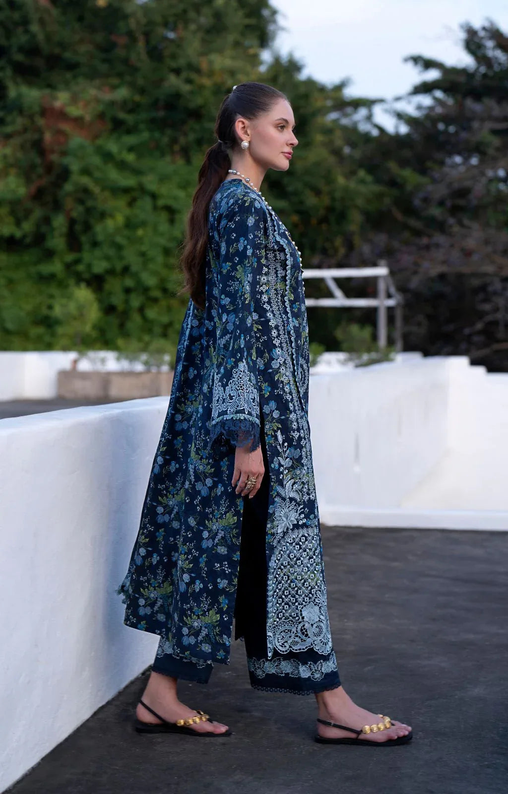 AJR Couture | Printakari Lawn 25 | Eden - Aqsa Fabrics