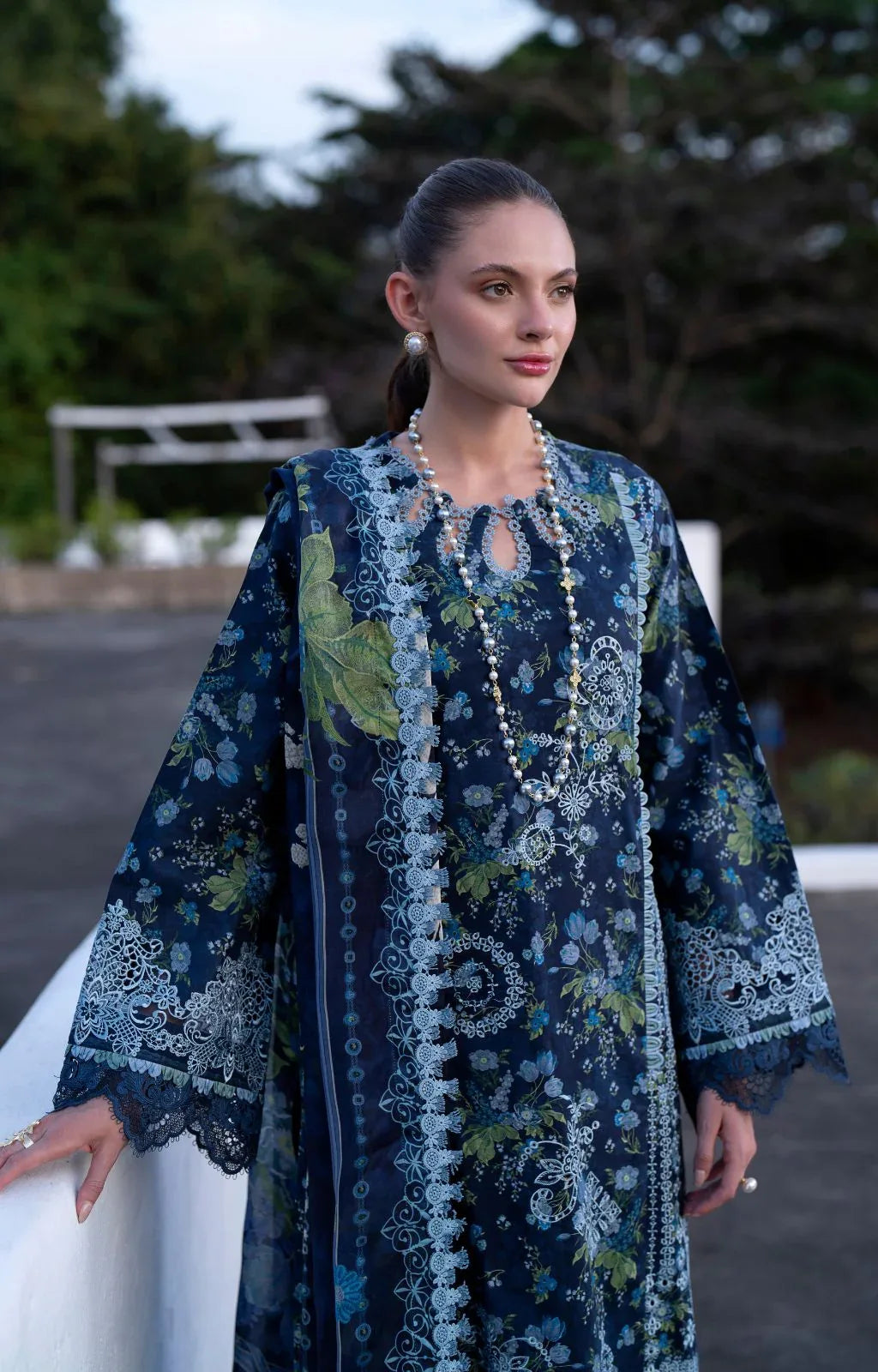 AJR Couture | Printakari Lawn 25 | Eden - Aqsa Fabrics