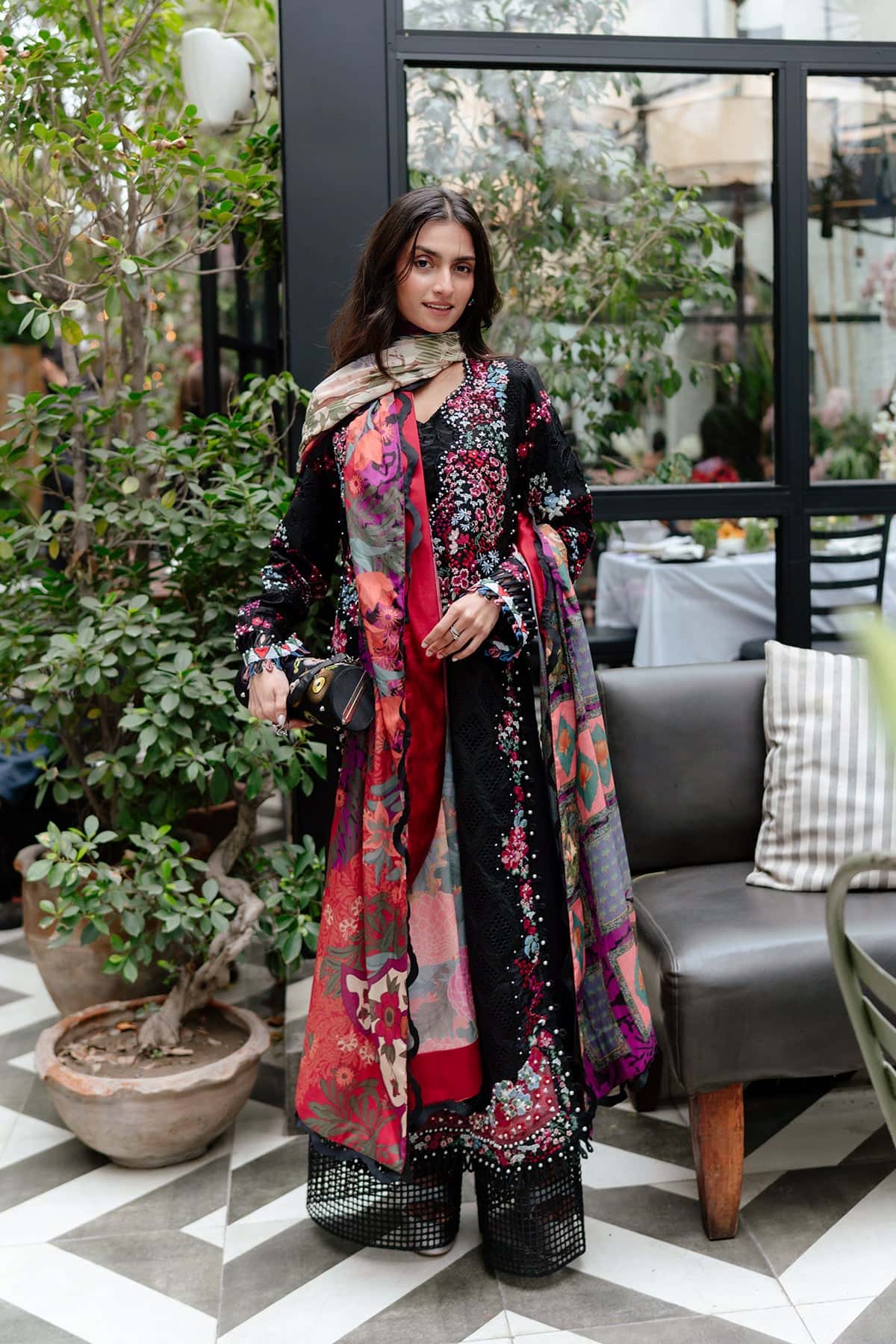 Afrozeh | Lawn 25 | Elva - Aqsa Fabrics