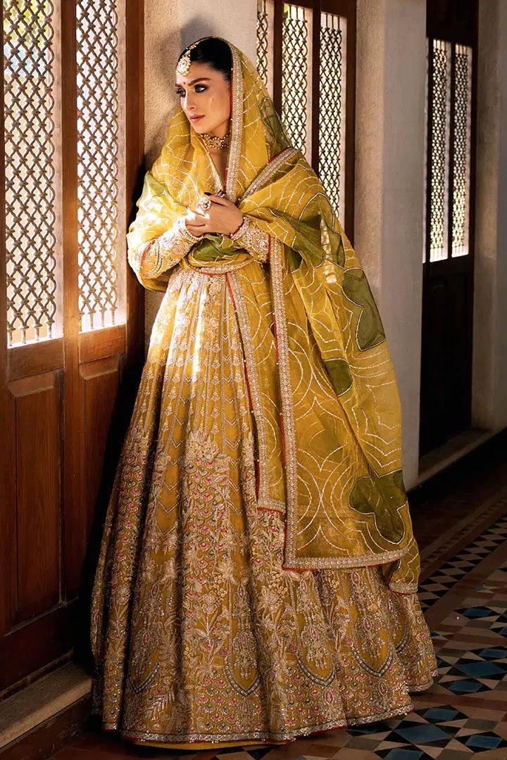 Erum Khan | Jahan Wedding 23 | Suraj Mukhi - Aqsa Fabrics