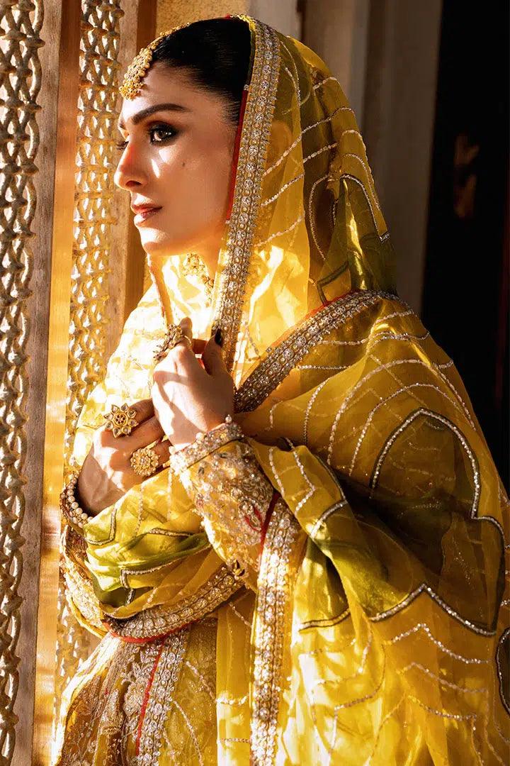 Erum Khan | Jahan Wedding 23 | Suraj Mukhi - Aqsa Fabrics