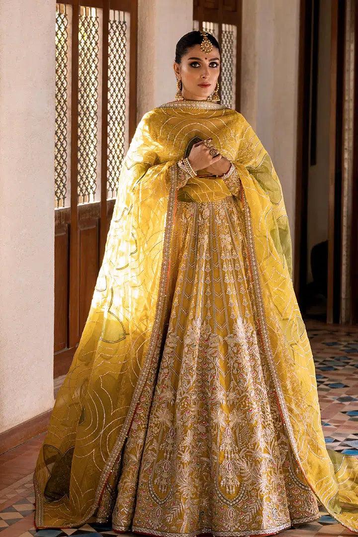 Erum Khan | Jahan Wedding 23 | Suraj Mukhi - Aqsa Fabrics
