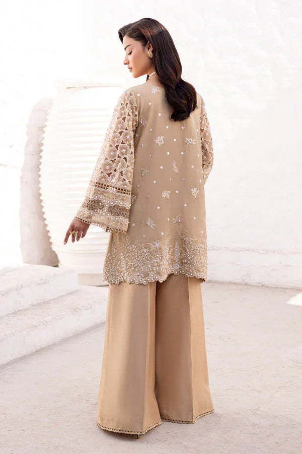 Marjjan | Elyna Luxe | EVERLY MP-43 (SKIN GOLD) - Aqsa Fabrics