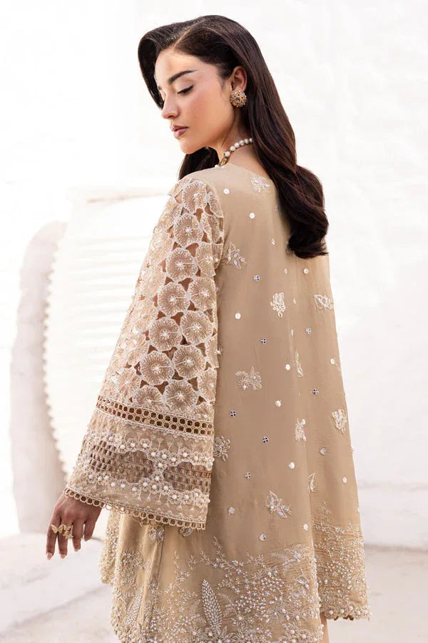 Marjjan | Elyna Luxe | EVERLY MP-43 (SKIN GOLD) - Aqsa Fabrics