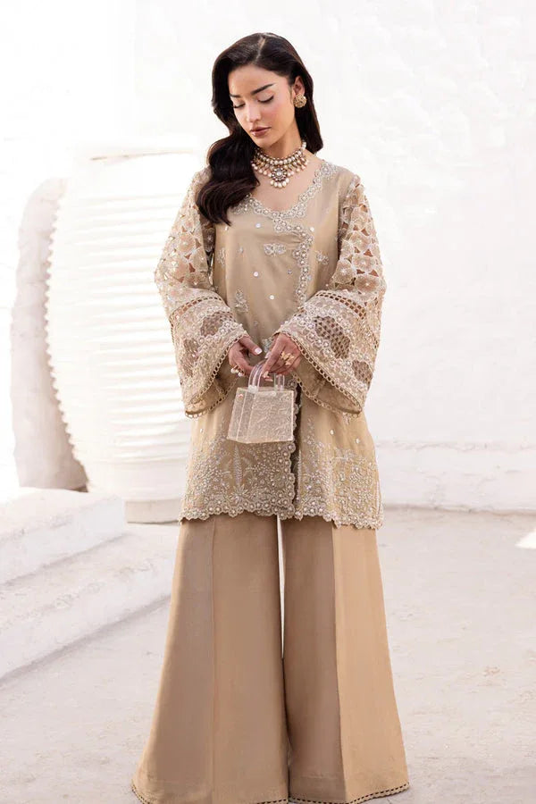 Marjjan | Elyna Luxe | EVERLY MP-43 (SKIN GOLD) - Aqsa Fabrics