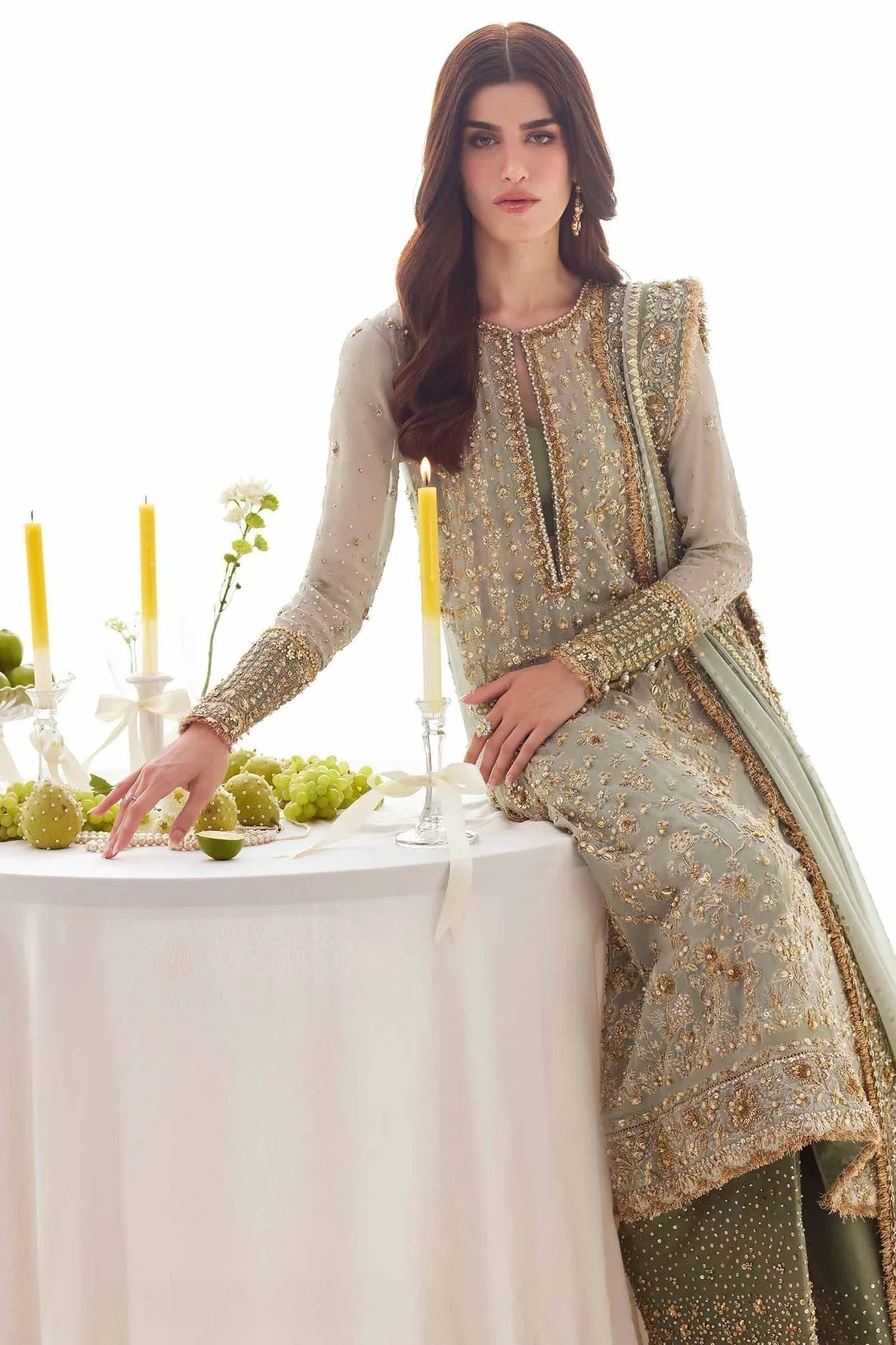 Elan | Elitarie Wedding Formals | VÉRONIQUE  (EP-21217) - Aqsa Fabrics