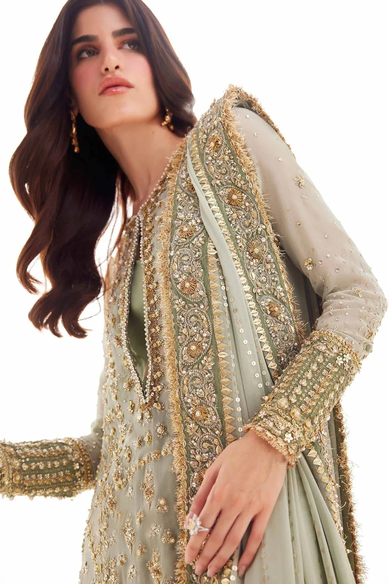 Elan | Elitarie Wedding Formals | VÉRONIQUE  (EP-21217) - Aqsa Fabrics
