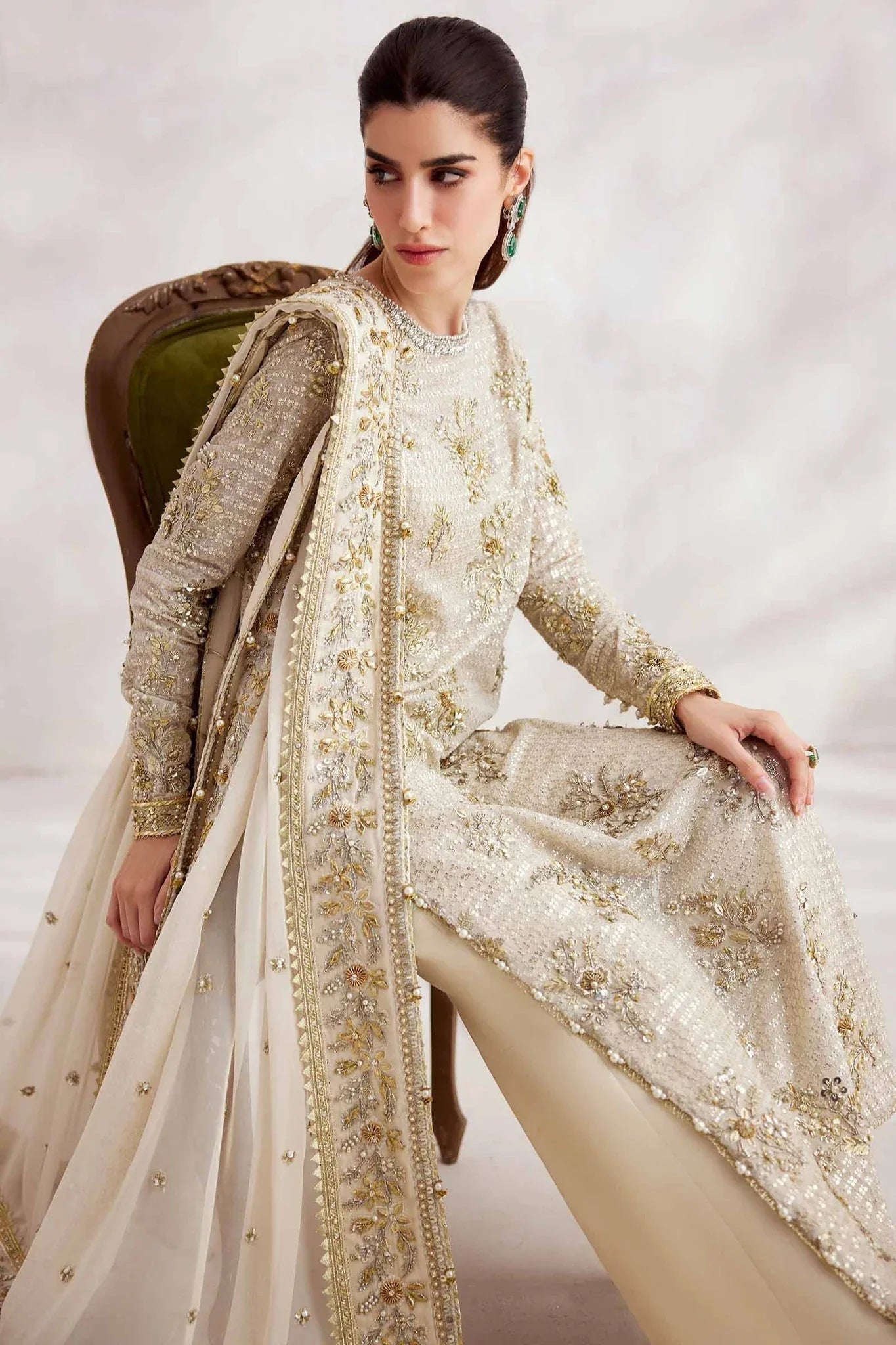 Elan | Elitarie Wedding Formals | TRÉSOR (EP-21216) - Aqsa Fabrics