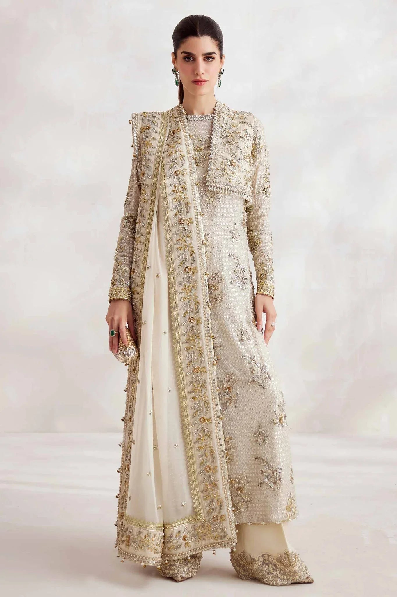 Elan | Elitarie Wedding Formals | TRÉSOR (EP-21216) - Aqsa Fabrics