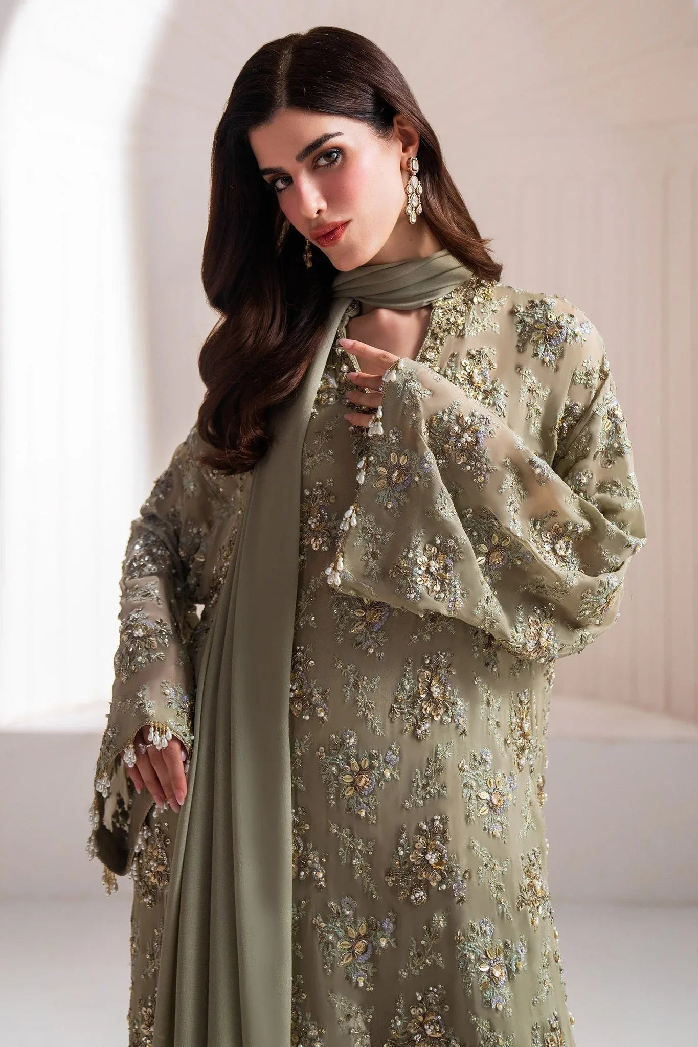 Elan | Elitarie Wedding Formals | CLARTÉ (EP-21215) - Aqsa Fabrics