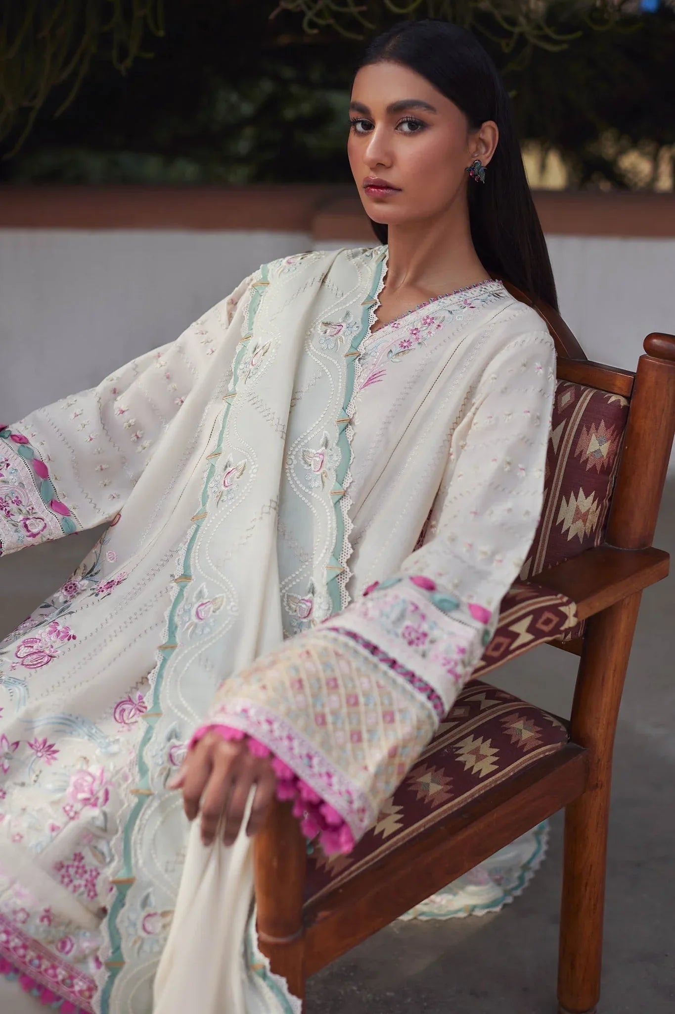 Elan | Lawn24 | AIRA (EL24-10 B) - Aqsa Fabrics