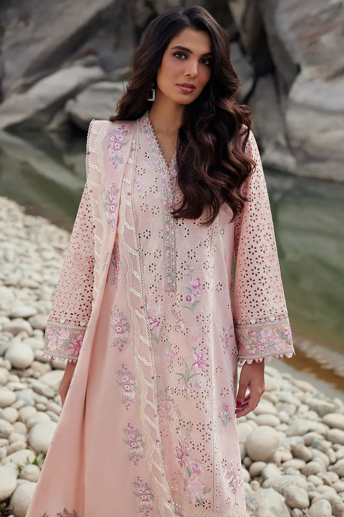Elan | Lawn24 | AIREEN (EL24-09 A) - Aqsa Fabrics
