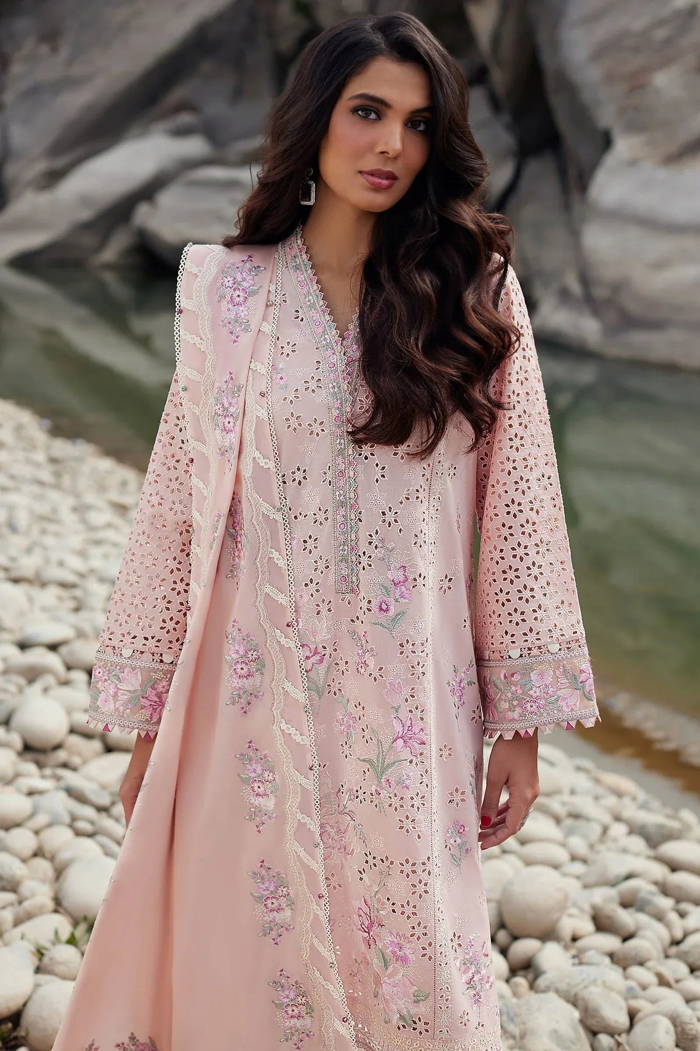 Elan | Lawn24 | AIREEN (EL24-09 A) - Aqsa Fabrics
