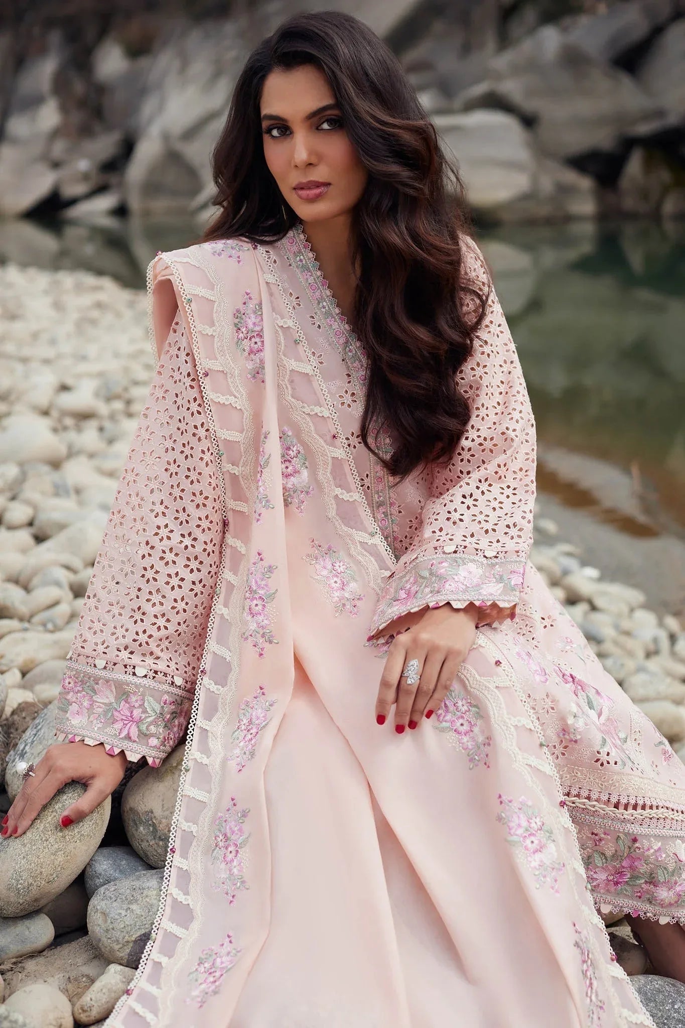 Elan | Lawn24 | AIREEN (EL24-09 A) - Aqsa Fabrics