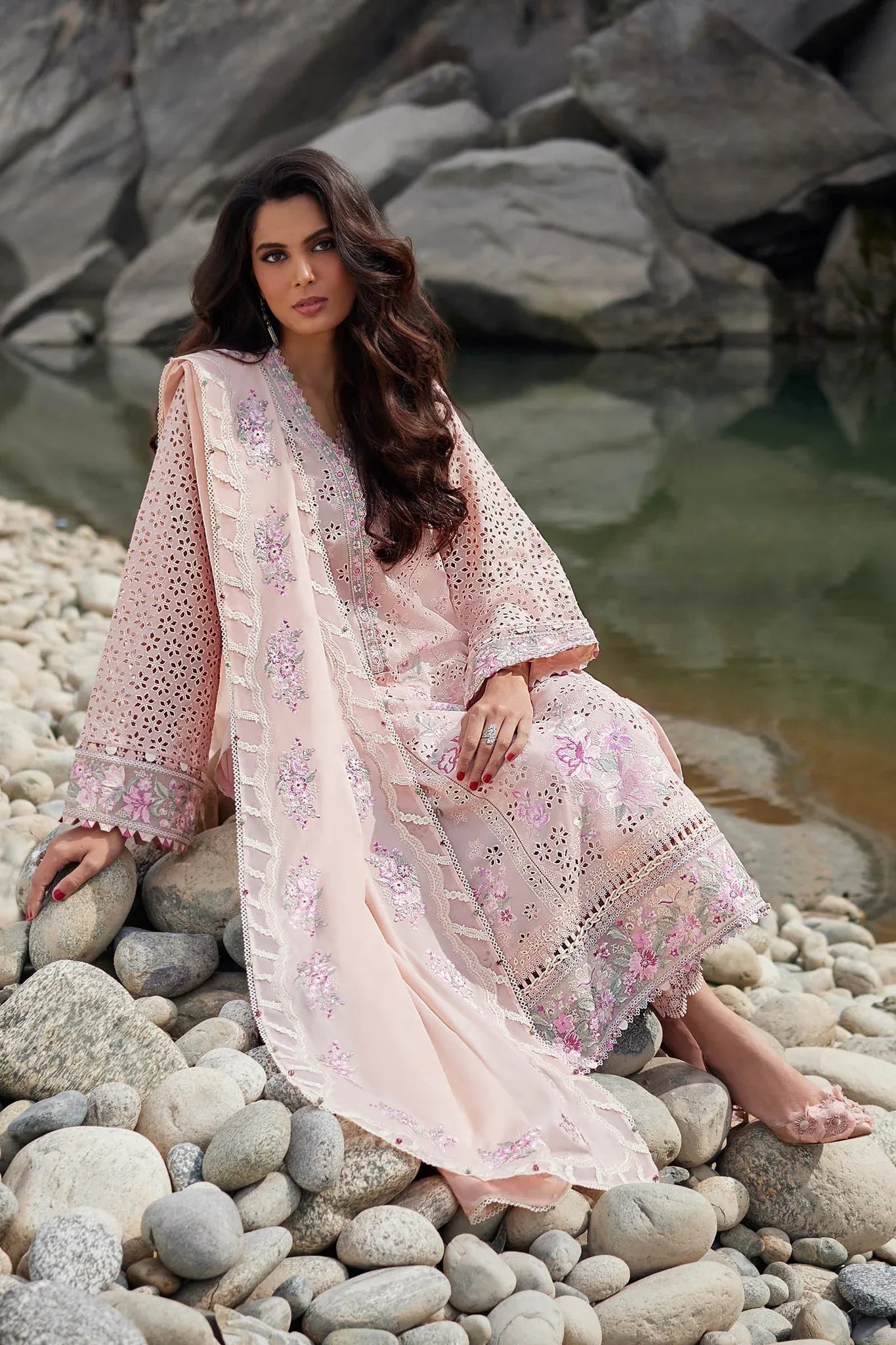 Elan | Lawn24 | AIREEN (EL24-09 A) - Aqsa Fabrics