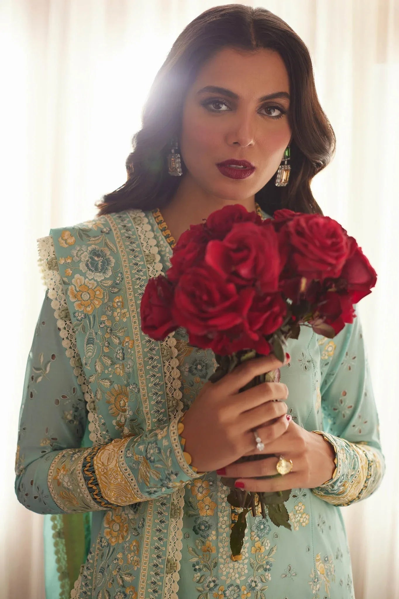 Elan | Lawn24 | IVANA (EL24-06 A) - Aqsa Fabrics