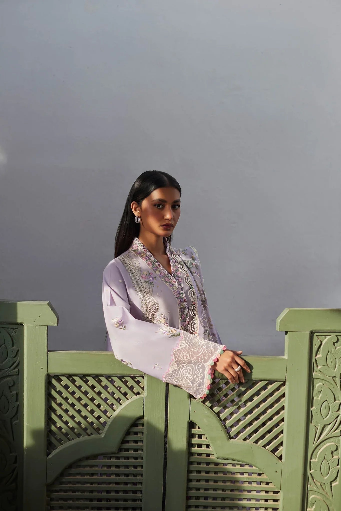 Elan | Lawn24 | ZENEL (EL24-08 A) - Aqsa Fabrics