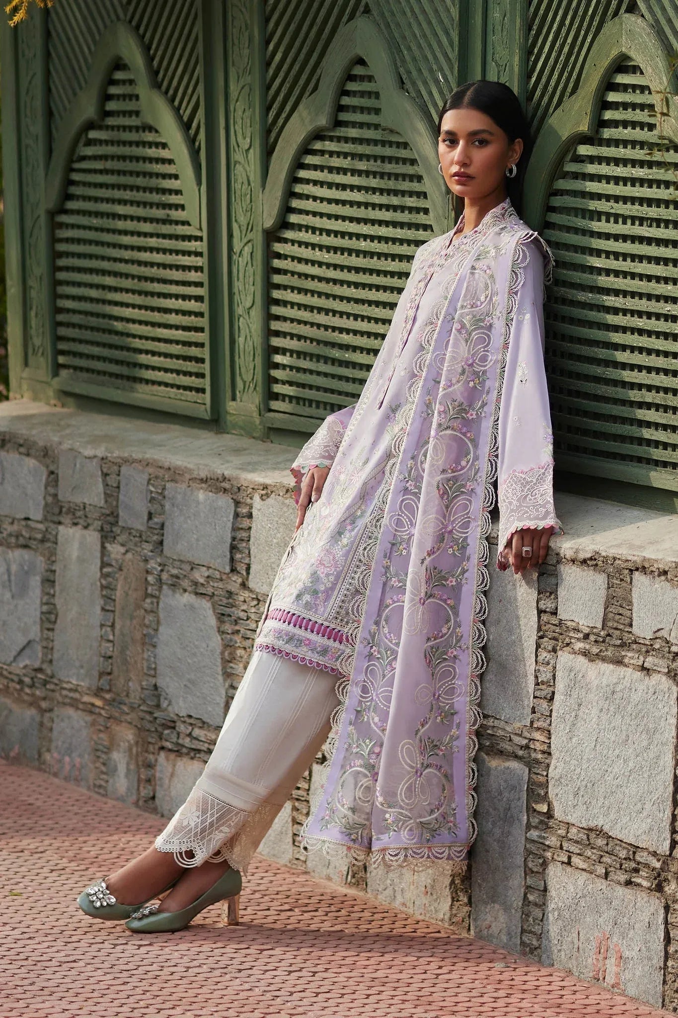 Elan | Lawn24 | ZENEL (EL24-08 A) - Aqsa Fabrics