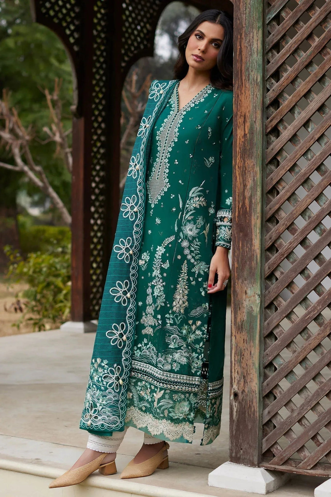 Elan | Lawn24 | NEDINE (EL24-02 A) - Aqsa Fabrics