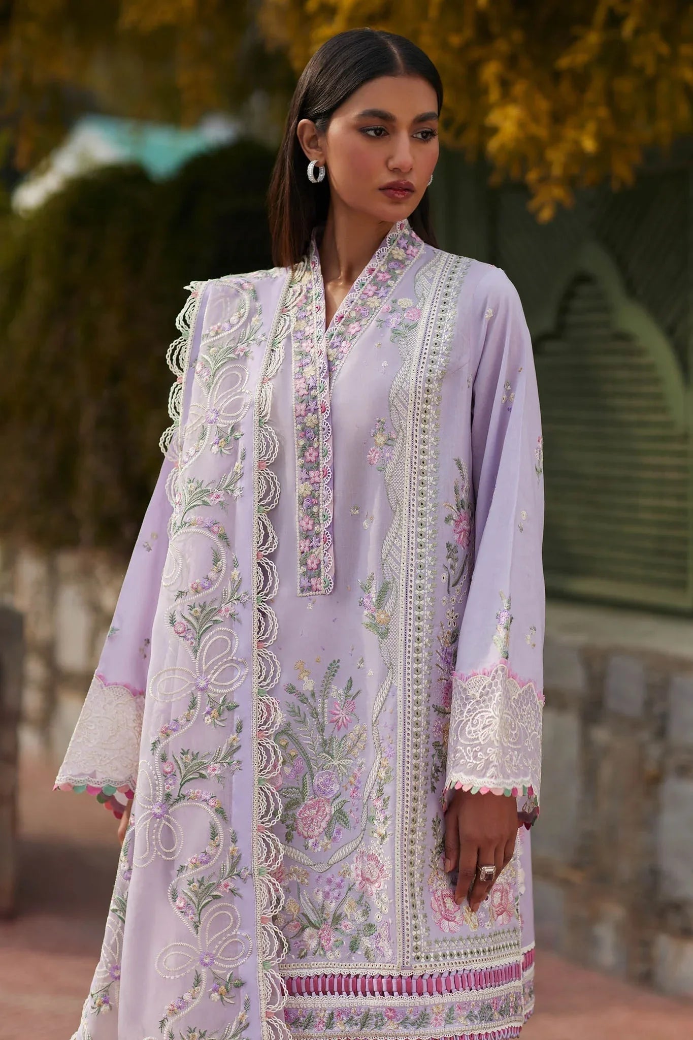 Elan | Lawn24 | ZENEL (EL24-08 A) - Aqsa Fabrics