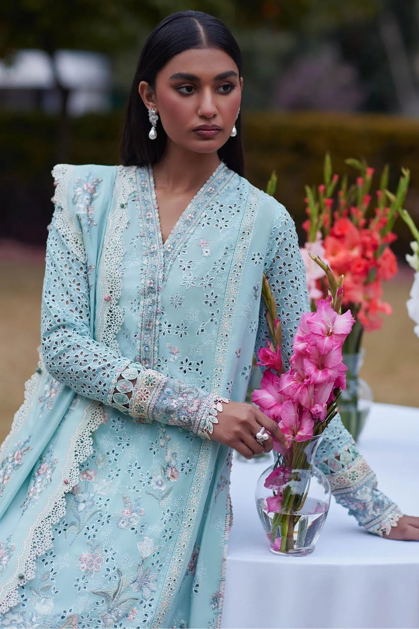 Elan | Lawn24 | AIREEN (EL24-09 B) - Aqsa Fabrics
