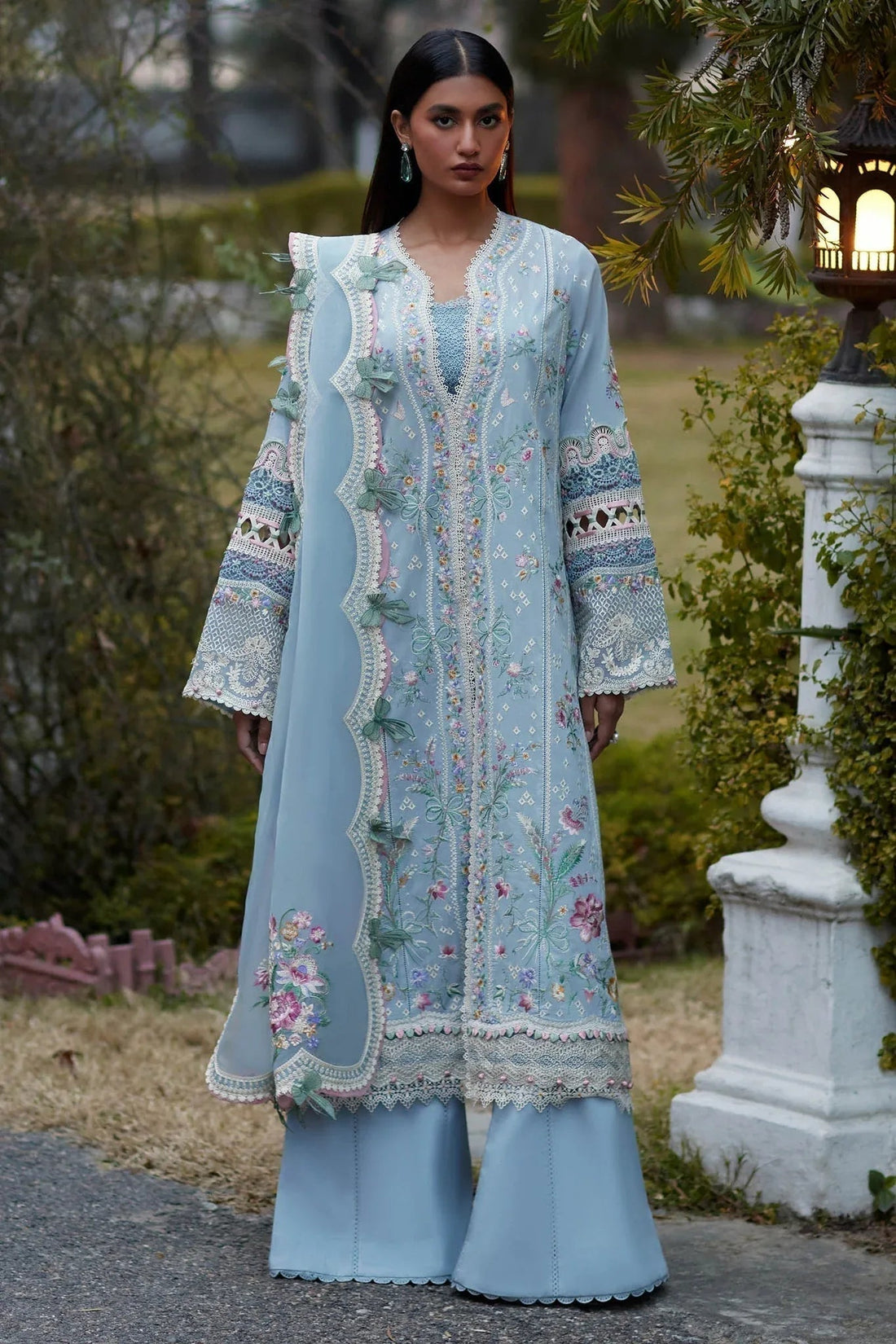Elan | Lawn24 | MIRZETA (EL24-11 A) - Aqsa Fabrics