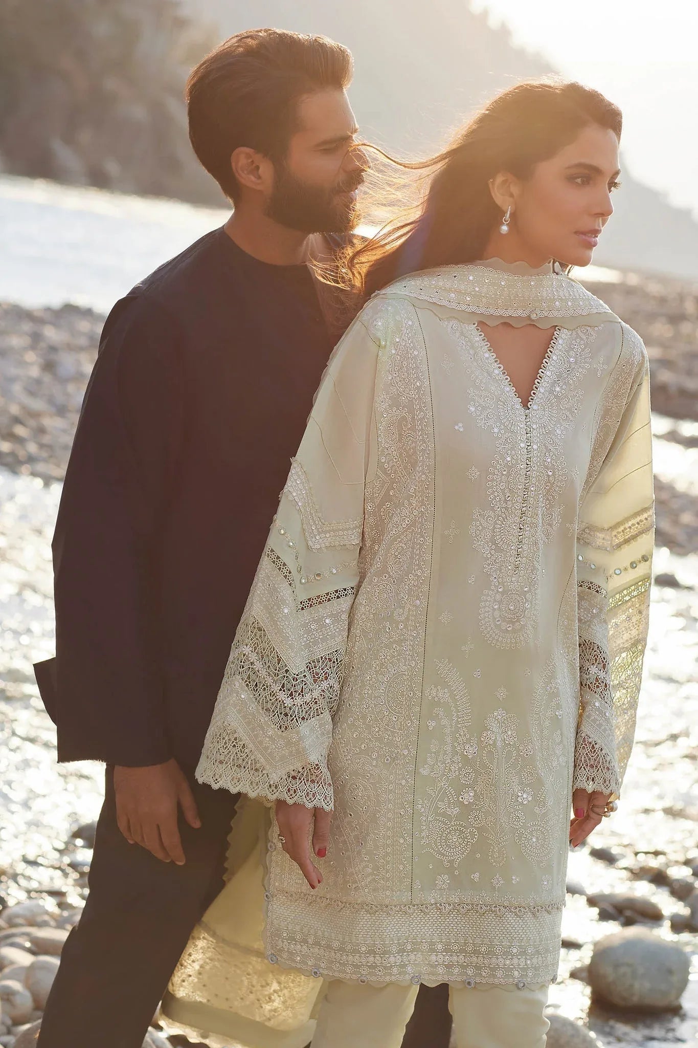 Elan | Lawn24 | ZEINA (EL24-12 A) - Aqsa Fabrics