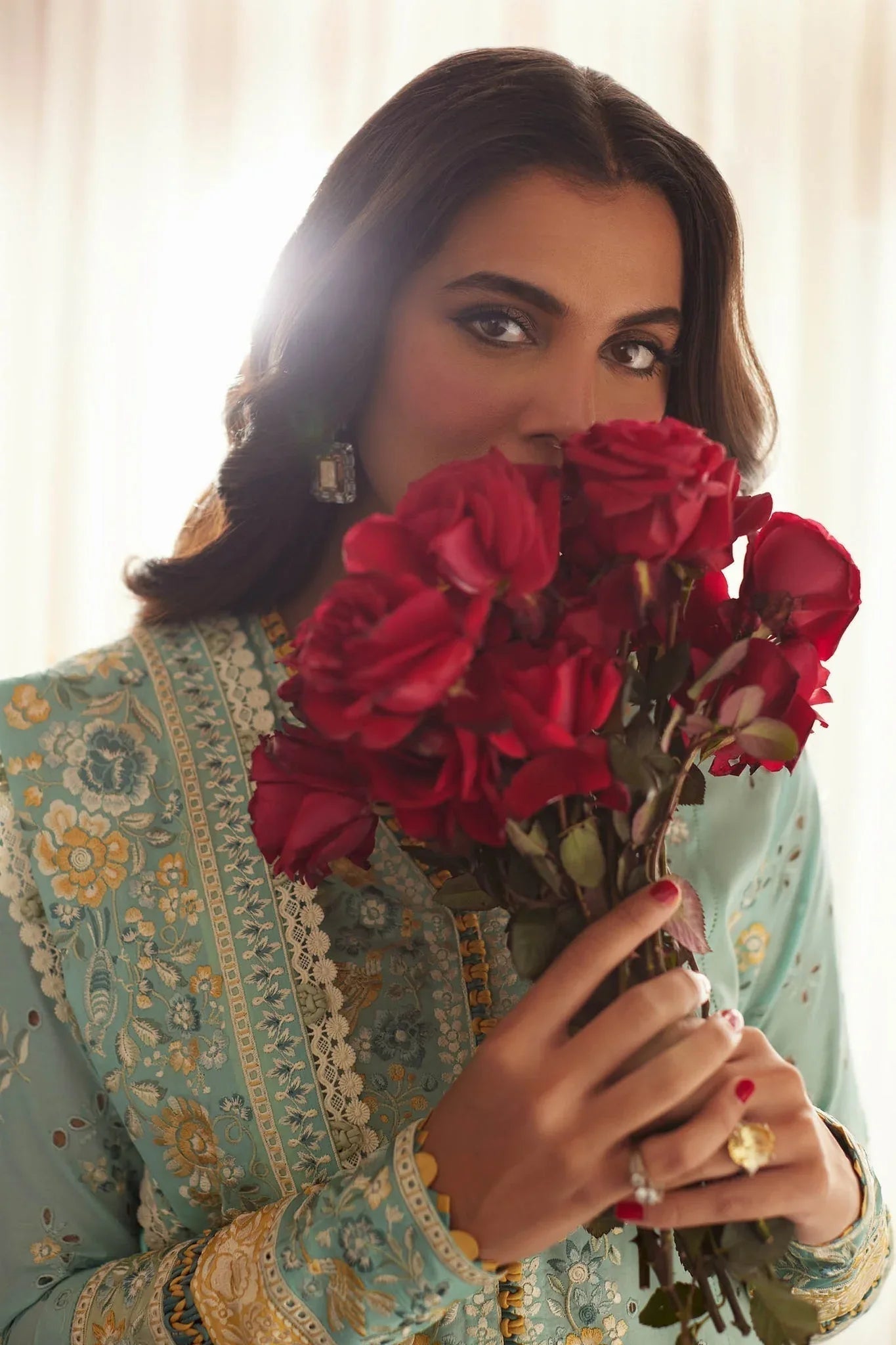 Elan | Lawn24 | IVANA (EL24-06 A) - Aqsa Fabrics