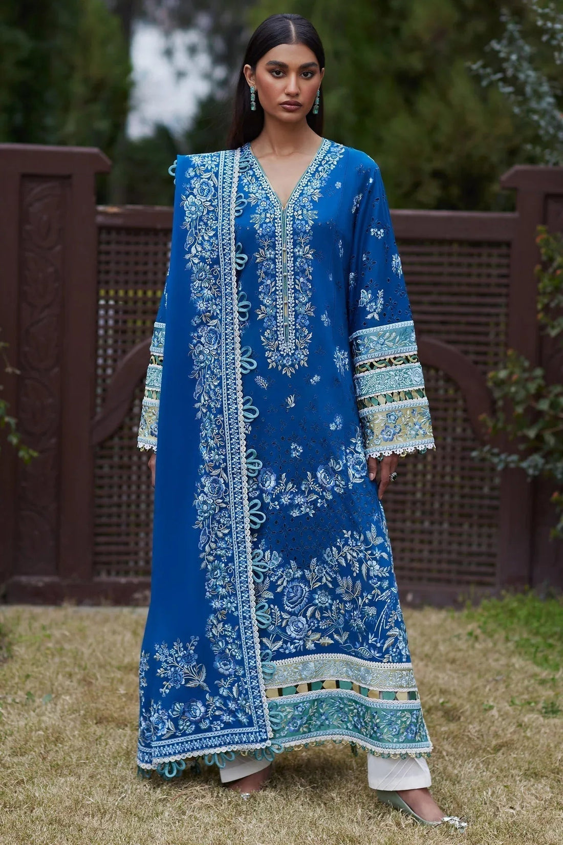 Elan | Lawn24 | IVANA (EL24-06 B) - Aqsa Fabrics