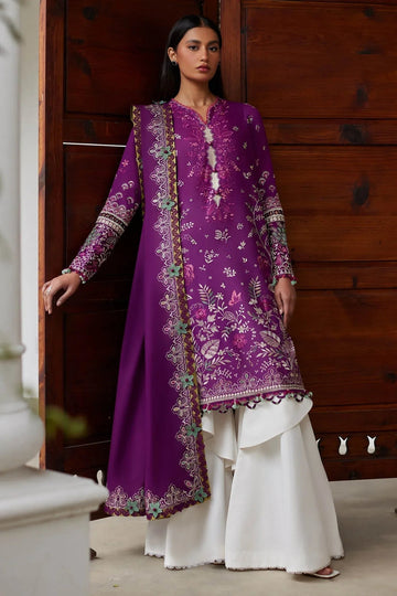 Elan | Lawn24 |QISTINA (EL24-03 A) - Aqsa Fabrics