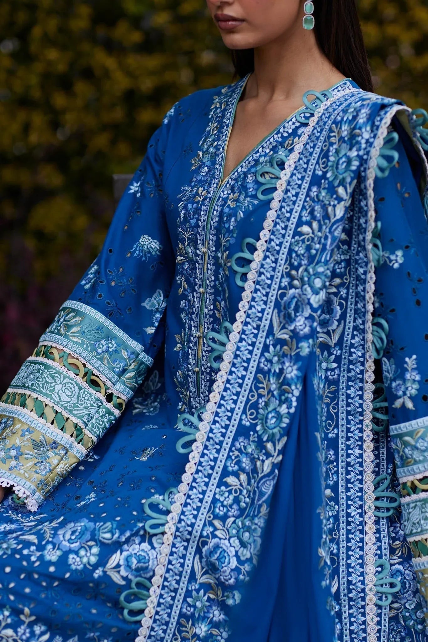 Elan | Lawn24 | IVANA (EL24-06 B) - Aqsa Fabrics