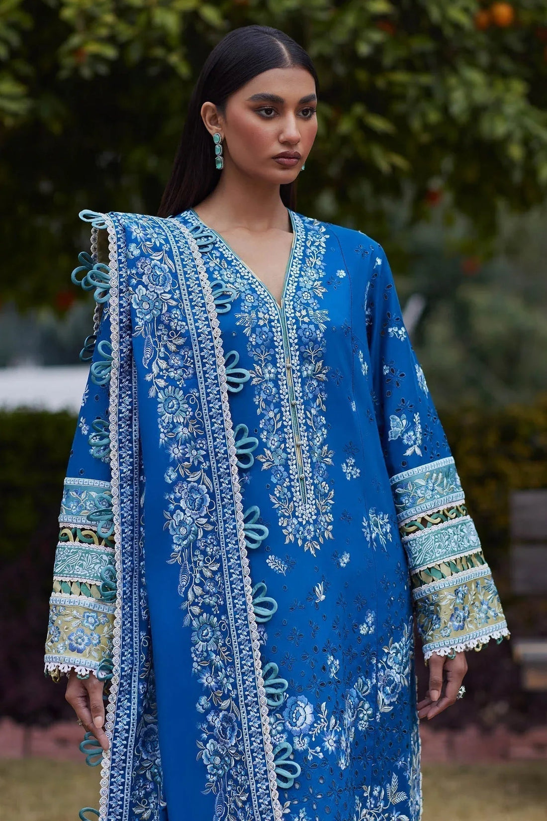 Elan | Lawn24 | IVANA (EL24-06 B) - Aqsa Fabrics
