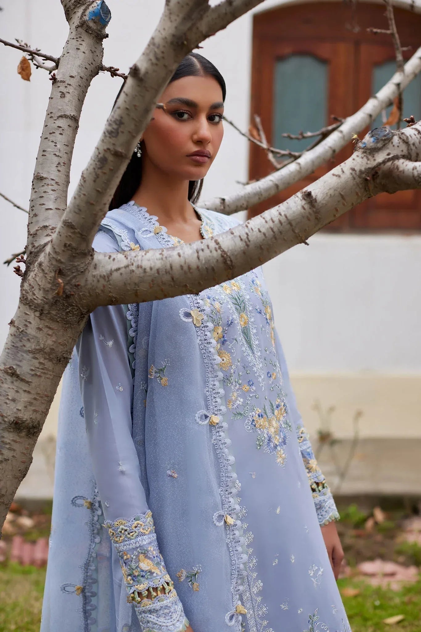 Elan | Lawn24 | MINA (EL24-01 A) - Aqsa Fabrics